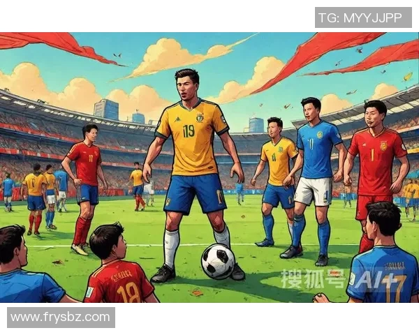 中国足球明星化身漫画英雄展现绿茵场上的激情与梦想